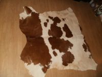 Cow skin rug