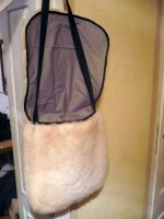 Sheepskin bag
