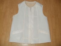 Women's white vest 