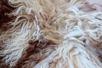 Sheepskin bag