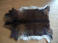 Goat skin rug