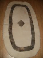 Sheepskin carpet
